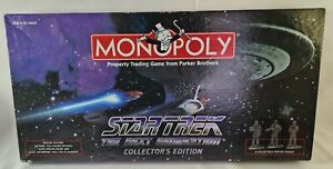 Star Trek The Next Generation Monopoly Collectors Edition Sealed Contents 