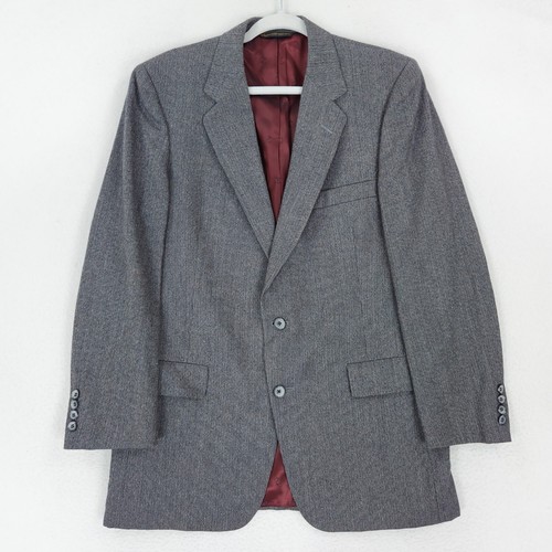 Giacca Christian Dior Hart Schaffner Marx uomo 40 grigio lana blazer tuta cappotto