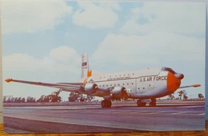 Color RPPC Douglas USAF C-124 Globemaster Aircraft Advertising File Copy RRP 852 - Picture 1 of 4