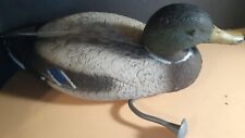 Vintage Carry Lite Mallard Decoy with weight- made in Italy