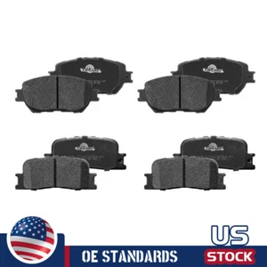 For Toyota Camry 2002 - 2006 Front Rear Ceramic Brake Pads Japan Built Models - Picture 1 of 6