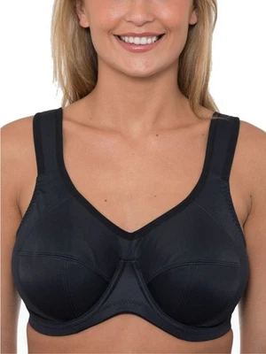 Reggiseno sportivo Gemm supporto attivo ferretto alto impatto donna lingerie UK