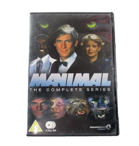 Manimal The Complete Series DVD PG PAL R2 1983 20th C Fox 8 Full Length Episodes - Picture 1 of 6