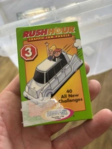 Rush Hour Traffic Jam Puzzle 40 Nuevas Cartas Set 3 1998 Nuevo de Lote Antiguo ThinkFun - Imagen 1 de 5