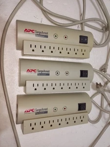 APC Surge Arrest Personal 7 Outlets Surge Protector Power Strip - Picture 1 of 1