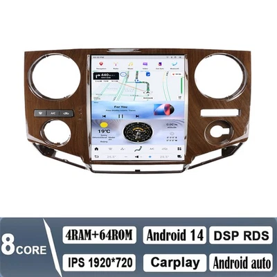 12.1'' Tesla Android 14 Car Radio Navi For Ford F250 F350 2009-2014 Auto Carplay Foto 1 de 4