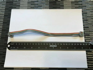 2 x 5 row 10-Pin 2.54mm IDC JTAG ISP Cable Multiple Color Ribbon Wire - Picture 1 of 3