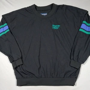 XL Snap-On Racing Vtg 90s Pullover Windbreaker Jacket Swingster USA - Picture 1 of 5