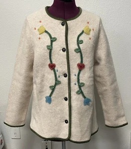 VINTAGE ISABELLA G WOOL SWEATER AUSTRIA - Picture 1 of 3