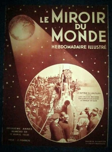 MIROIR du MONDE Costume Alsace Philippines Chasse Slovenie Zeppelin Rome 1931   - Picture 1 of 1