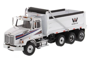 Diecast Masters 71034 - Western Star 4700 SB Dump truck White - Scale 1:50