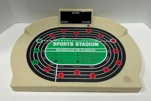 Radio Shack Tandy Electronic Sports Stadium W/ Hurdles Manual 60-2162 works!! - Picture 1 of 9