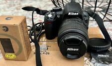 Nikon D3100 DSLR Camera with 18-55mm f/3.5-5.6 Auto Focus-S Zoom Lens Bundle
