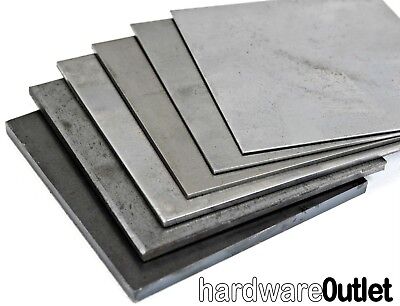 SGS MILD STEEL SHEET Pre Cut Metal Plate Guillotine Cut UK Metal Distributor • 75.09£