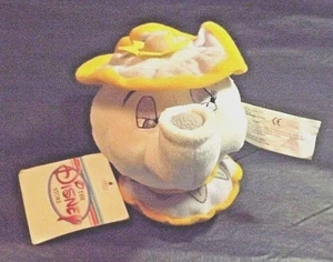 MINI BOLSA DE FRIJOLES SEÑORA POTTS WALT DISNEY BELLEZA Y LA BESTIA 7 PULGADAS DE ALTO CON ETIQUETAS - Imagen 1 de 8