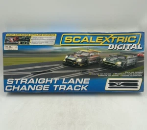 Pista de cambio de carril recto Scalextric C7036 escala 1/32 ranura para coche - Imagen 1 de 7