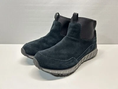 Tênis de neve LL Bean impermeável isolado camurça preta botas de tornozelo 10 M - Imagem 1 de 4