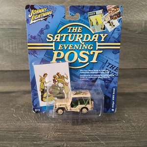 Johnny Lightning Willys WWII Scout The Saturday Evening Post Diecast - Picture 1 of 5