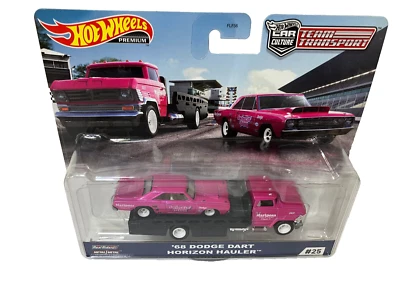 Camión Dodge Dart Horizon 1968 transporte Hot Wheels Car Culture Team Foto 1 de 4