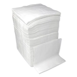 Paper Lunch Napkins. 500 Count Lunch Napkins 1 Ply, White. 12 x 12 - Picture 1 of 5