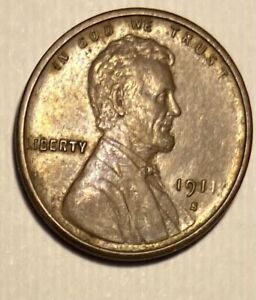 1911-s lincoln cent Uncirculated 
