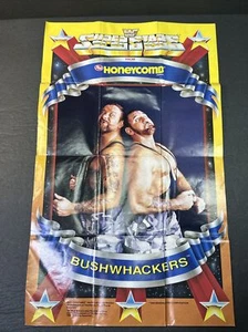 Vintage WWF Wrestling Bushwhackers Luke & Butch Honeycomb Cereal Poster 1989 - Picture 1 of 2