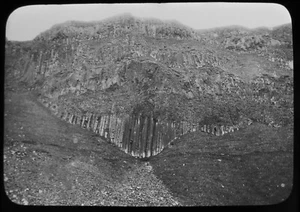 ANTIGUA Linterna Mágica Diapositiva THE GIANTS CALCEWAY Nº4 C1900 FOTO IRLANDA - Imagen 1 de 2