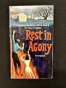 Ivar Jorgensen REST IN AGONY Monarch 362  1963 VTG pb  horror - Picture 1 of 4