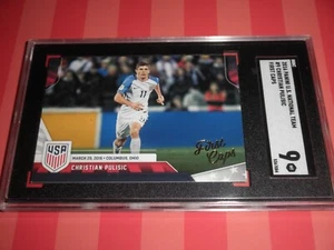 2016 Panini CHRISTIAN PULISIC RC USA National Team FIRST CAPS /SGC 9 /ROOKIE/ - Bild 1 von 2
