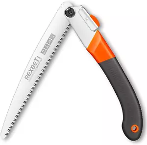 Folding Saw, Heavy Duty 11 Inch Extra Long Blade Hand Saw for Wood Camping, Dry  - Picture 1 of 12