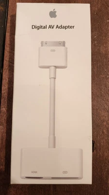 Apple 30pin HDMI Digital AV Adapter A1422 Genuine OEM Connector  - Image 1 of 3