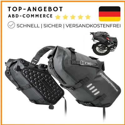 Rhinowalk Motorrad Seitentasche 28L 3D Wabenfederung - Bild 1 von 4
