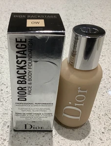 Dior Backstage Face & Body Foundation 0W 0 Warm BNIB Natural Glow Finish - Picture 1 of 2