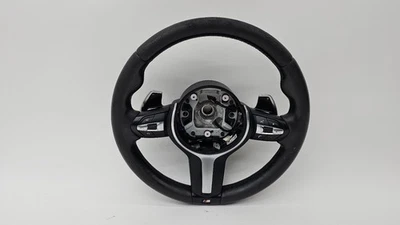 11-16 BMW F10 5-Series 528 535 550 M5 Sport Steering Wheel Heated W/ Shifter OEM - Image 1 of 4