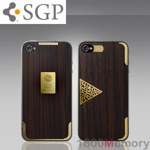 SGP Skin Guard Metal Camagon Steinheil Ultra Crystal Screen Protector iPhone 4 S - Image 1 of 3