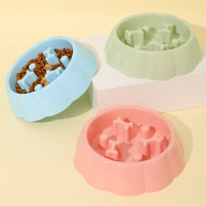 Pet Slow Food Bowl Puppy Bowl Non-slip Slow Food Feeder Dog Rice Bowl Supplies
