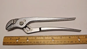 Vintage Snap On 9" Adjustable Joint Interlocking Channel Pliers 91A Made in USA - Imagen 1 de 6