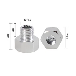 Oil Pressure Sensor M12-1.5 Adapter to 1/8 NPT Port Fitting for LS Engine Swap - Picture 1 of 5