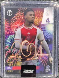 2023-24 Topps Total Football UEFA UCL Jorrel Hato 10/49 RC Rookie Perfect PR: 40 - Imagen 1 de 2
