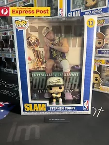 NBA GSW STEPHEN CURRY SLAM MAGAZINE COVER FUNKO POP VINYL FIGURE #13 VAULTED - Picture 1 of 11