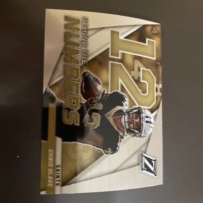 Chris Olave 2022 Panini Zenith Football By The Numbers Prizm #BN-CO - Image 1 of 2