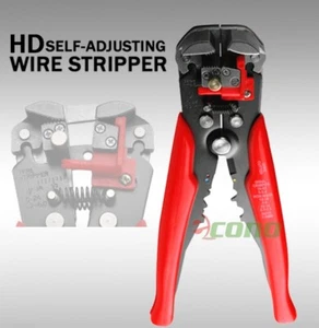 SELF ADJUSTING PLIER WIRE STRIPPER CUTTER Electric Crimping Wire Strip Tool - Picture 1 of 4