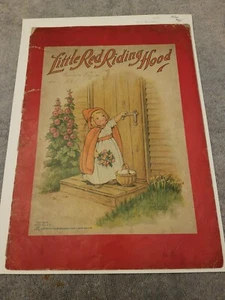 1916 Little Red Riding Hood Childrens book #268 - Picture 1 of 12