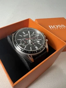 Hugo Boss ‘1513087’ Chronograph Driver Watch Sport Men's (Needs New battery) - Picture 1 of 3