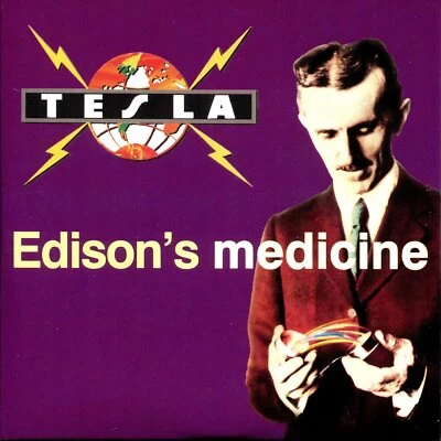 CD Tesla - Edison's Medicine (4 Track Maxi CD) Had Enough, Rock The Nation - Bild 1 von 2