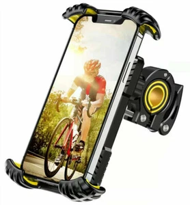 Shockproof Bicycle Motor Bike Phone Holder Mount Holder For All Mobile iPhone - Picture 1 of 11