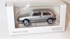 Volkswagen Golf GTI G60 1990 in Silver  1-43 scale new in box Norev - Picture 1 of 4