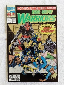 New Warriors #24 (Jun 1992, Marvel) VF 8.0 - Picture 1 of 4
