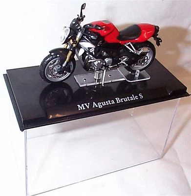 Atlas motor bike MV Augusta Brutale S 1-24 Scale New in Case — 第 1/2 张图片