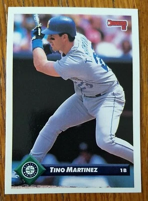 TINO MARTINEZ, 1993 DONRUSS #217, MARINERS - Image 1 of 2